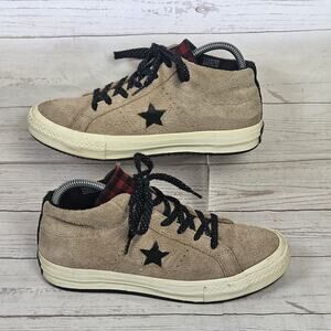 Converse All Star Men’s One Star Tan Suede Sneakers Men’s 6 Women's 8